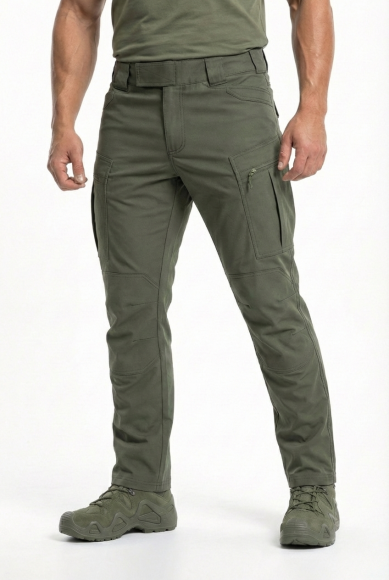 БРЮКИ ТРЕККИНГОВЫЕ "УНИВЕРСАЛ" летние цв. ХАКИ TWILL ПИЧ